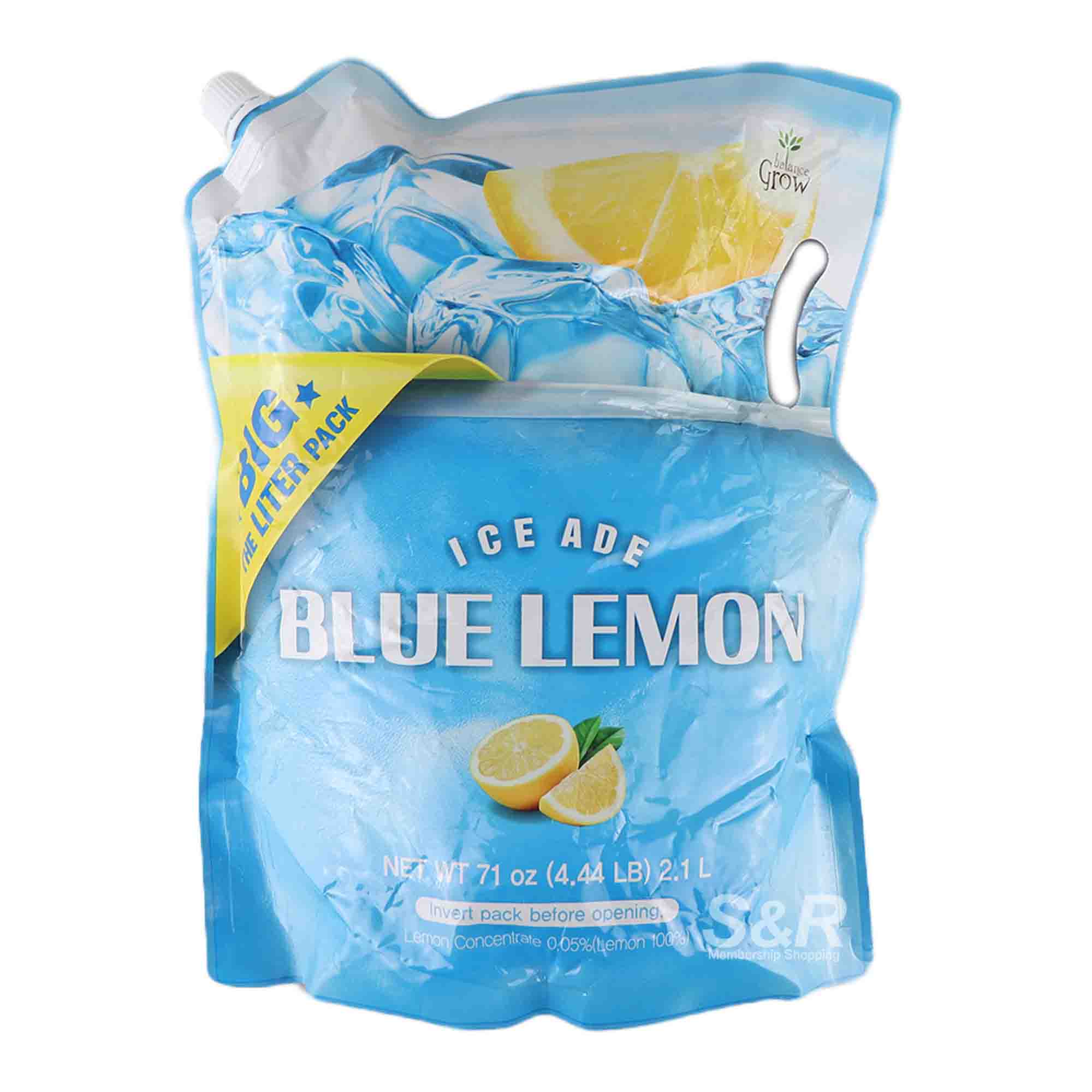 Balance Grow Blue Lemon Ice Ade 2.1L Balance Grow Blue Lemon Ice Ade 2.1L